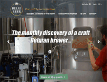 Tablet Screenshot of belgibeer.com